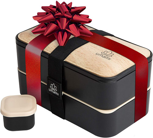 Lunch box décor bambou noir Umami
